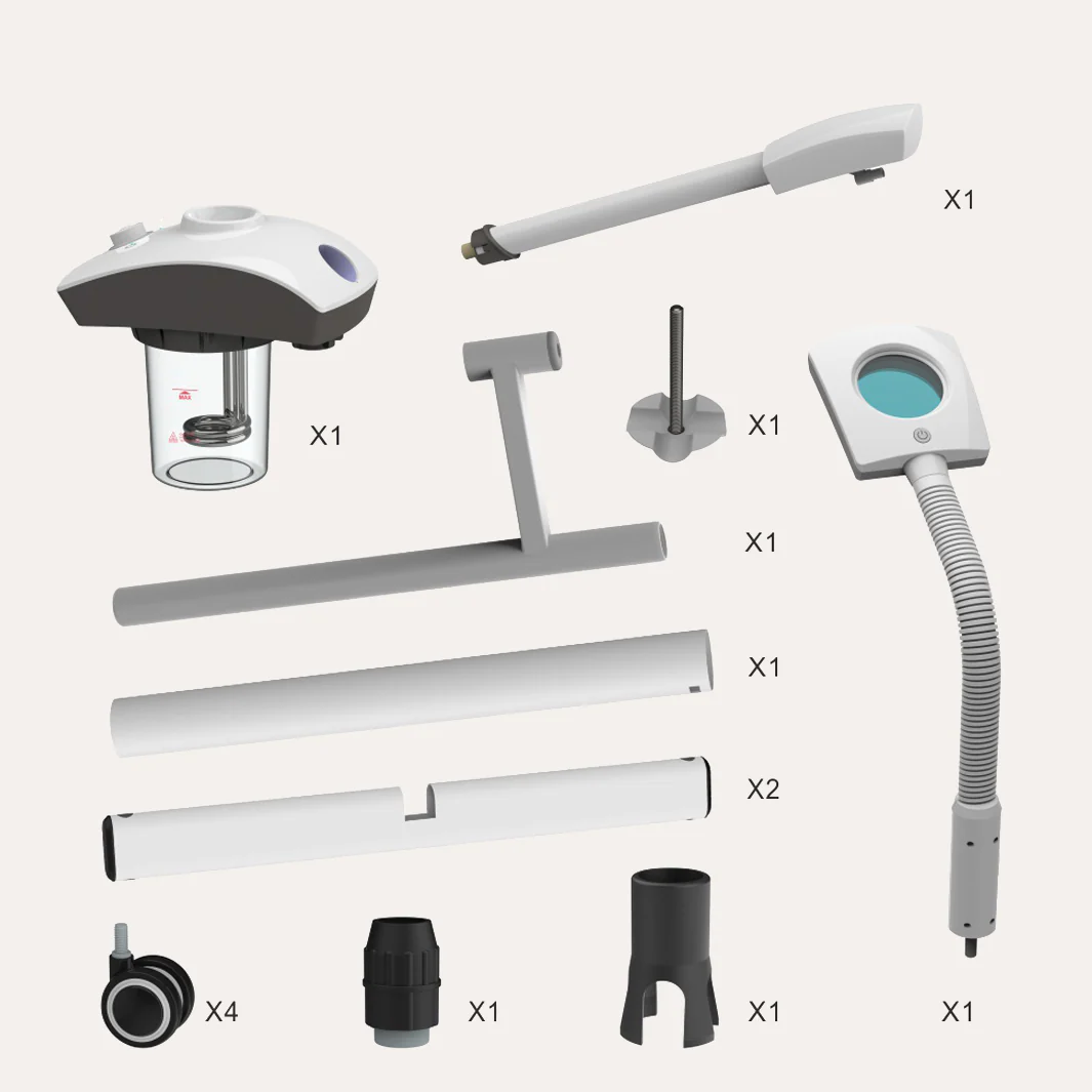 2 in 1 Facial Steamer + LED Mag Lamp - Image 6