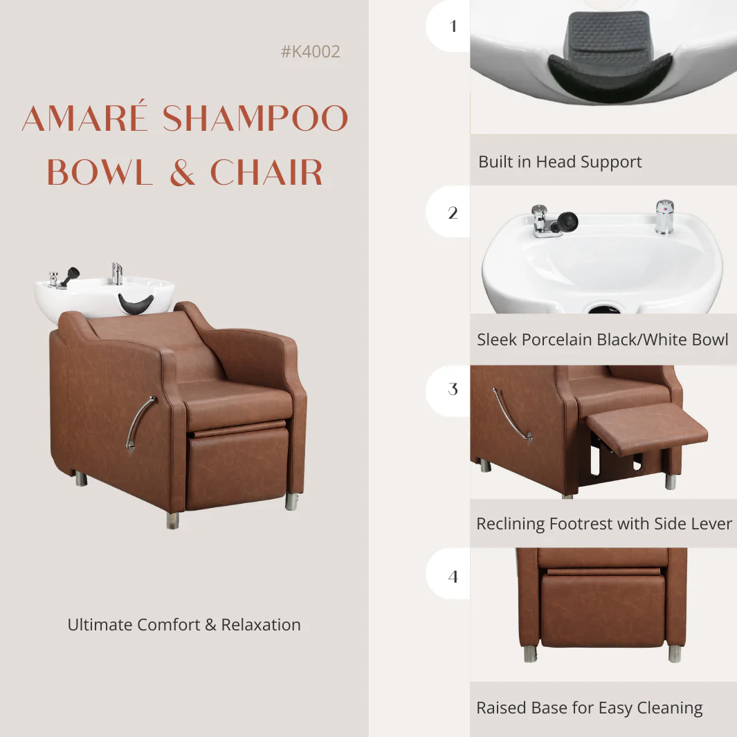 Amaré Shampoo Bowl & Chair - Image 204