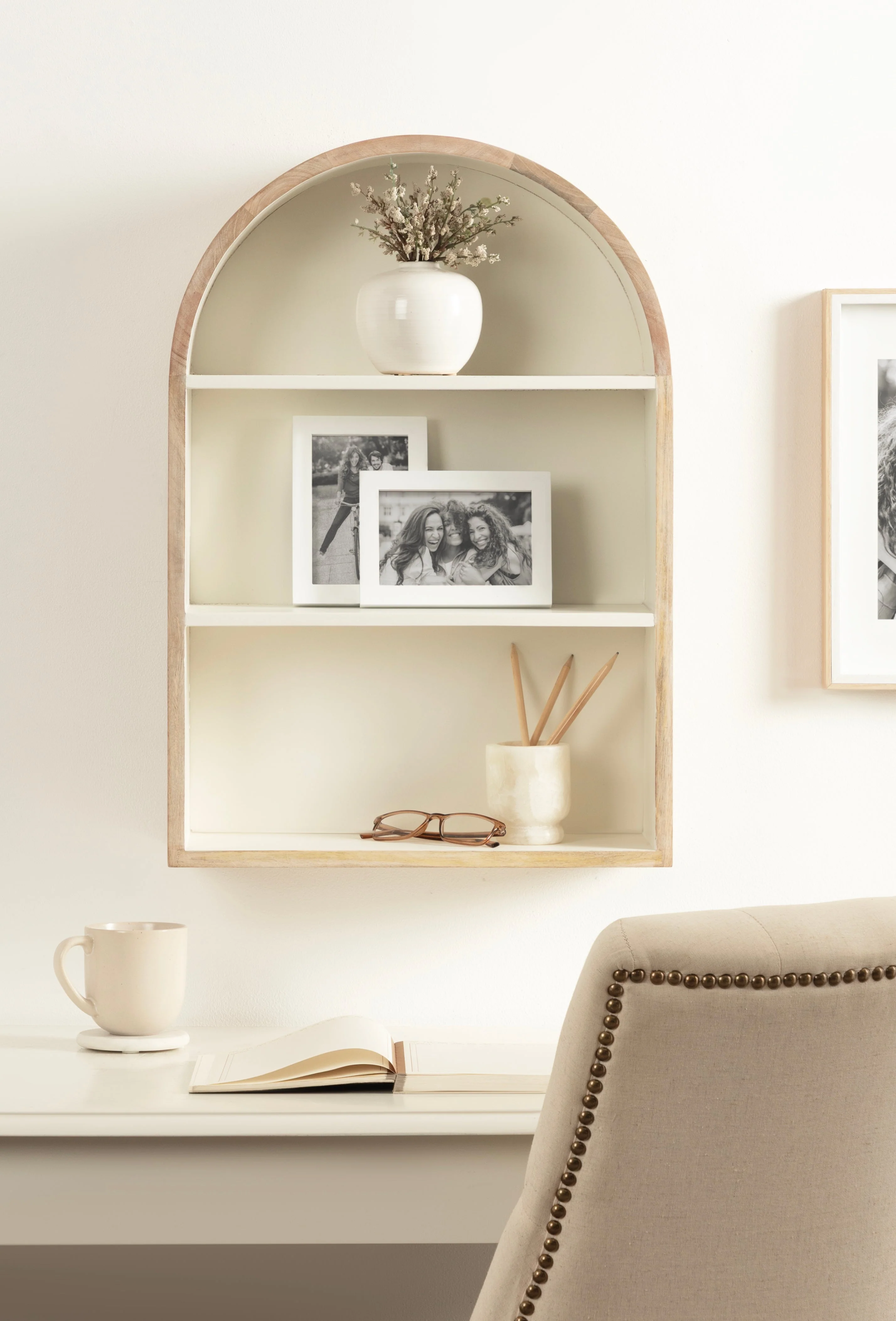 Arcott Arch Wall Shelf - Image 32