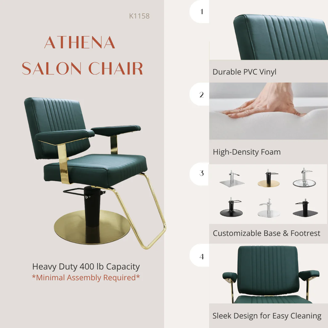 Athena Salon Chair - Image 3