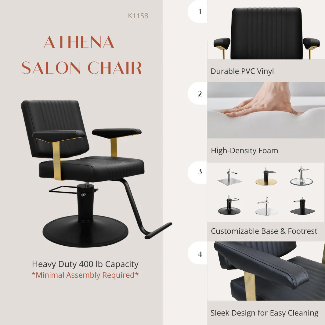 Athena Salon Chair - Image 8