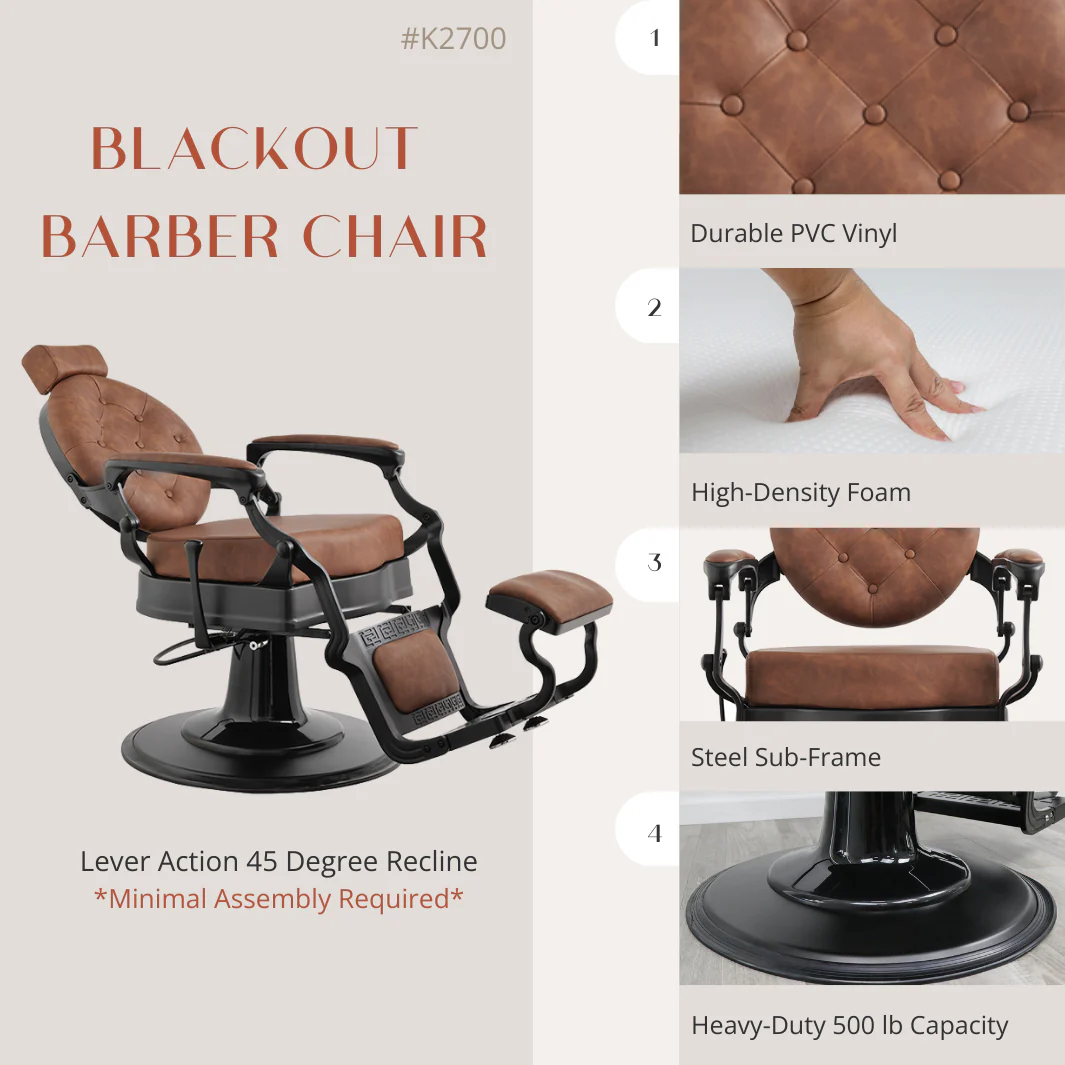 Blackout Barber Chair - Image 13
