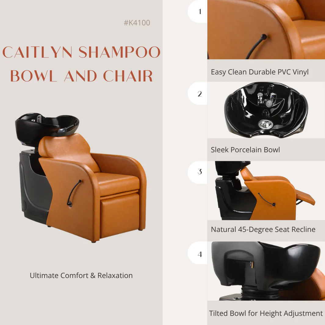 Caitlyn Shampoo Bowl and Chair - Image 3