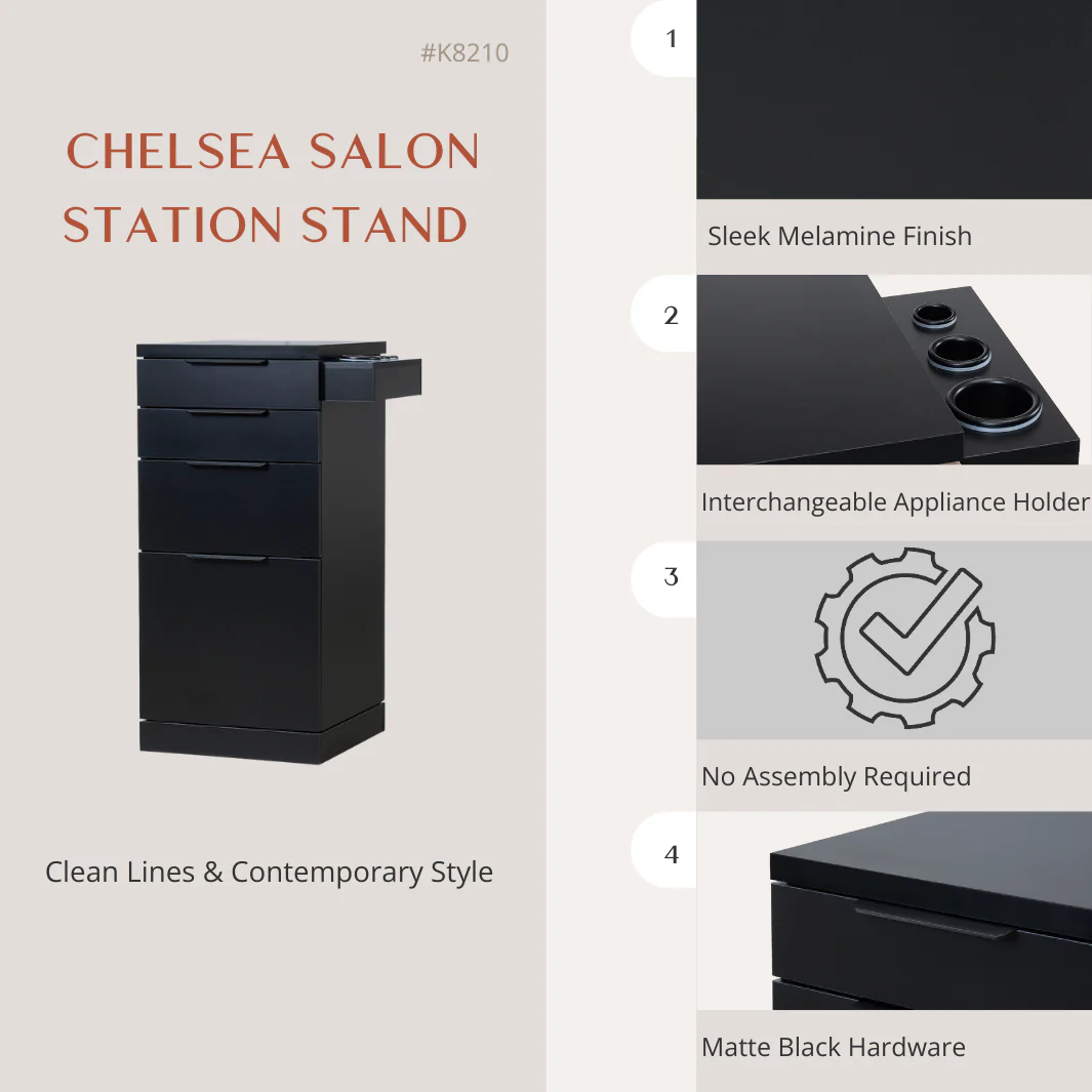 Chelsea Salon Station Stand - 2pks - Image 14