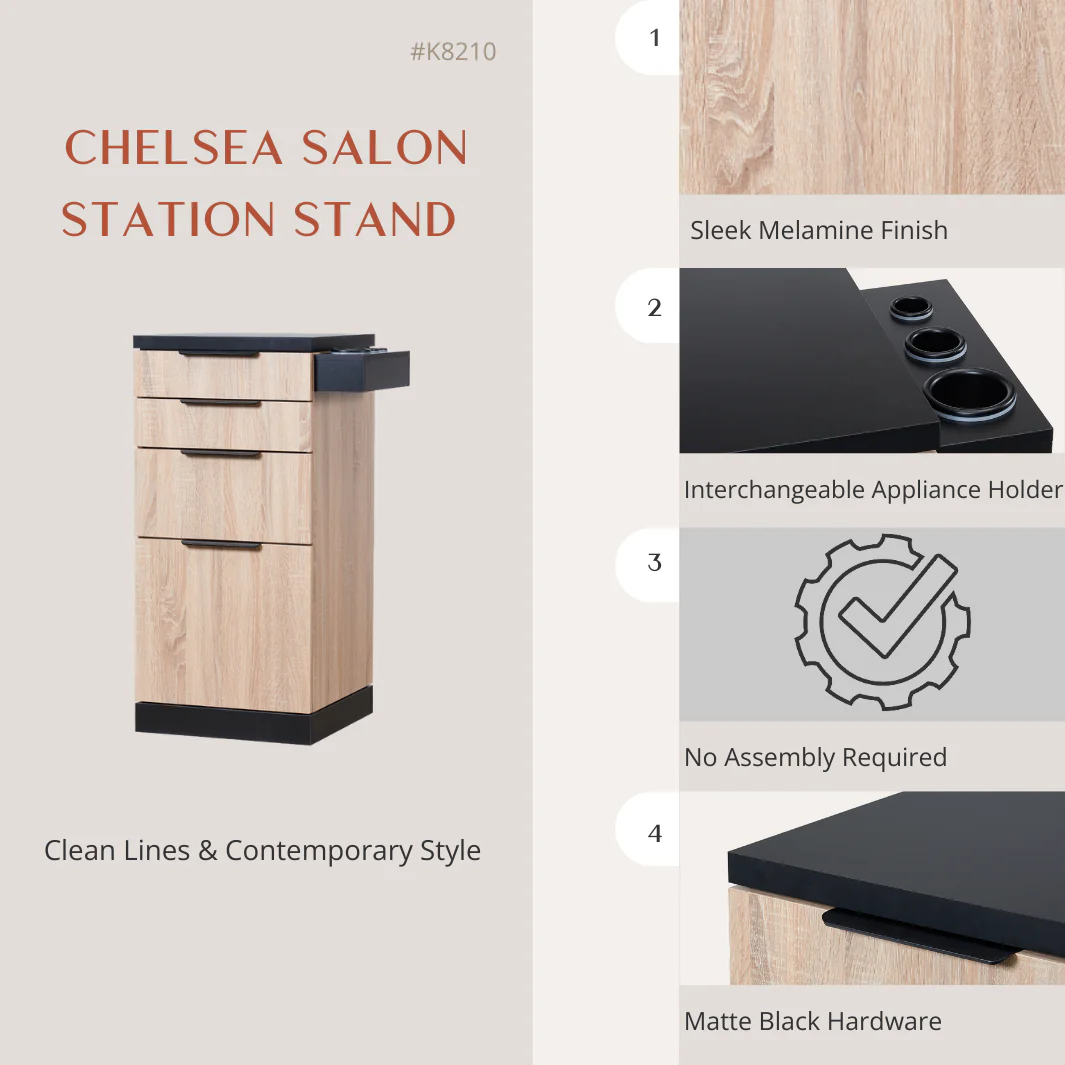 Chelsea Salon Station Stand - 2pks - Image 3
