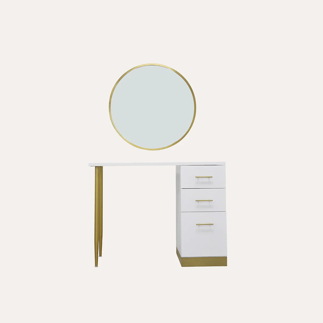 34" Metal Frame Round Mirror - Image 7