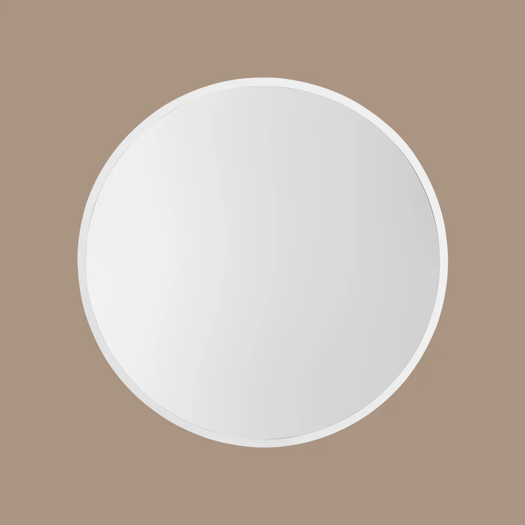 34" Metal Frame Round Mirror - Image 9