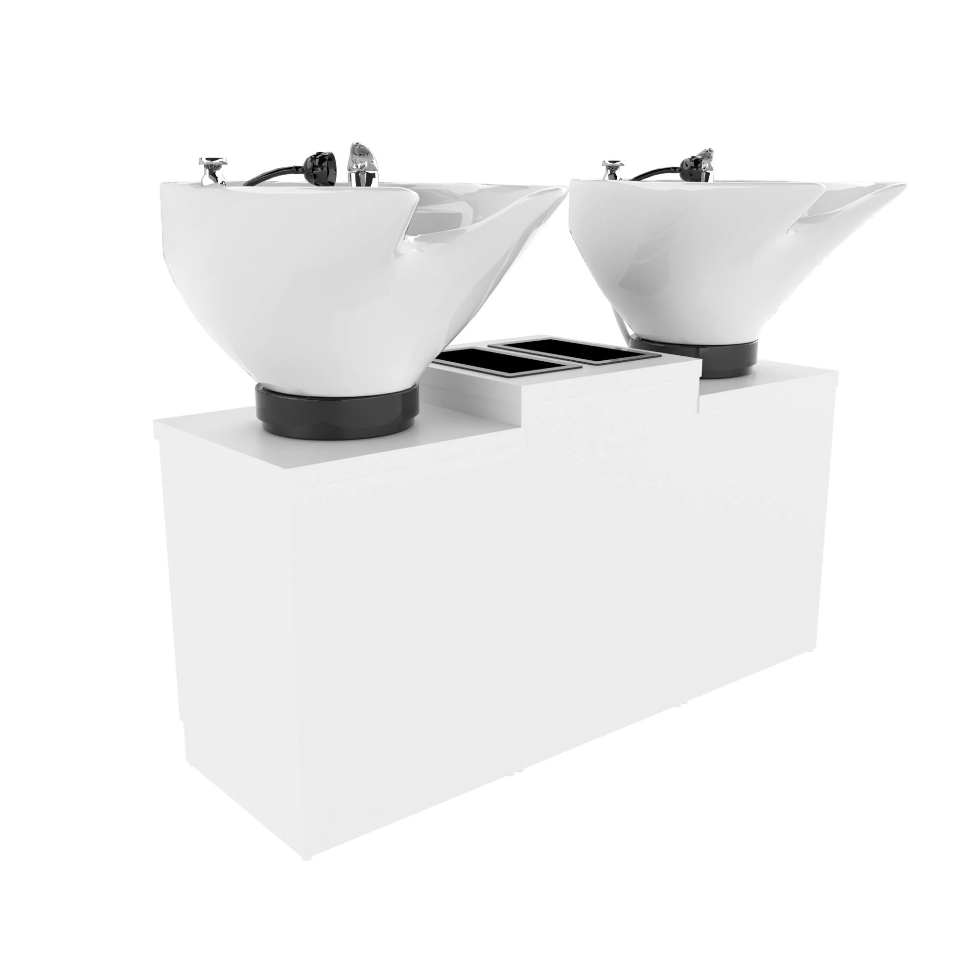 Twin Shampoo Pedestals E1106-48 - Image 2