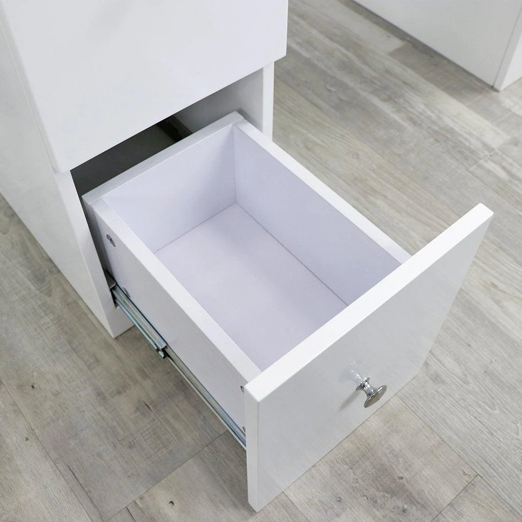 Double Diamond White Manicure Table - Image 13