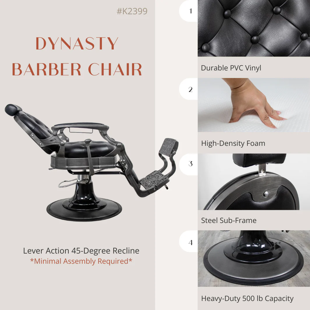Dynasty Barber Chair - Image 29