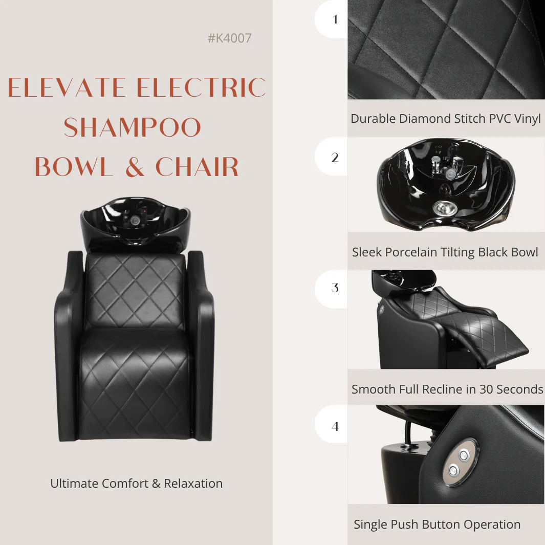 Elevate Electric Shampoo Bowl & Chair - Image 29
