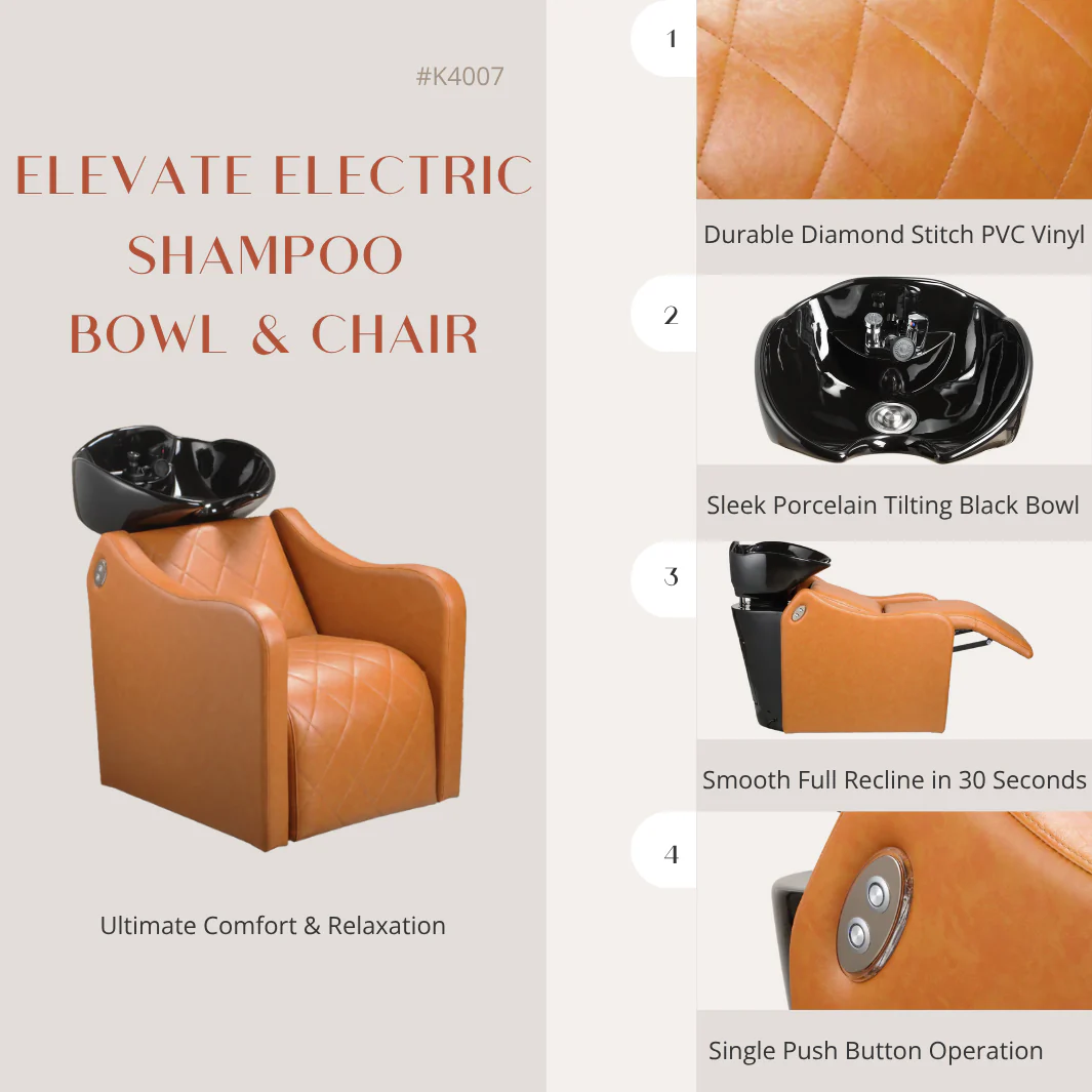 Elevate Electric Shampoo Bowl & Chair - Image 52