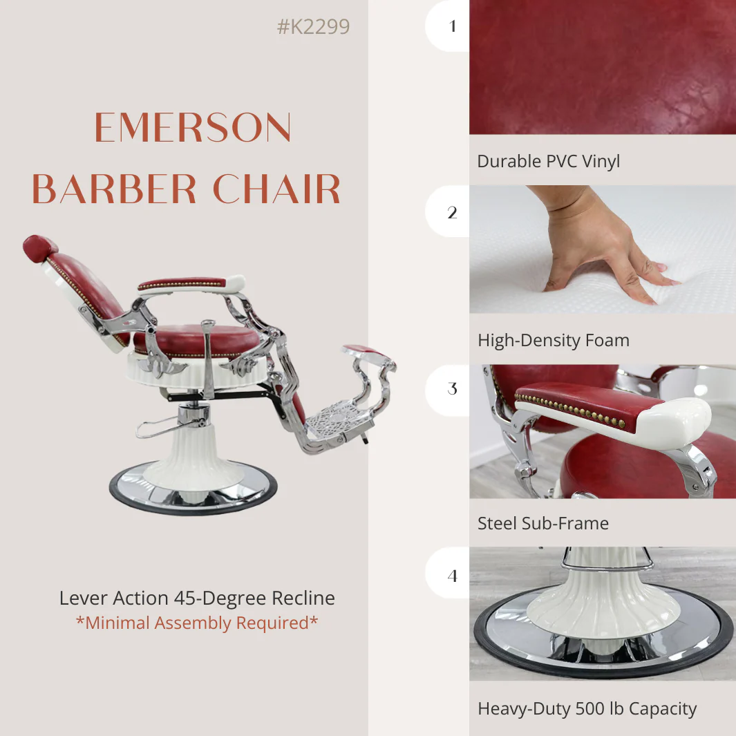 Emerson Barber Chair - Image 3