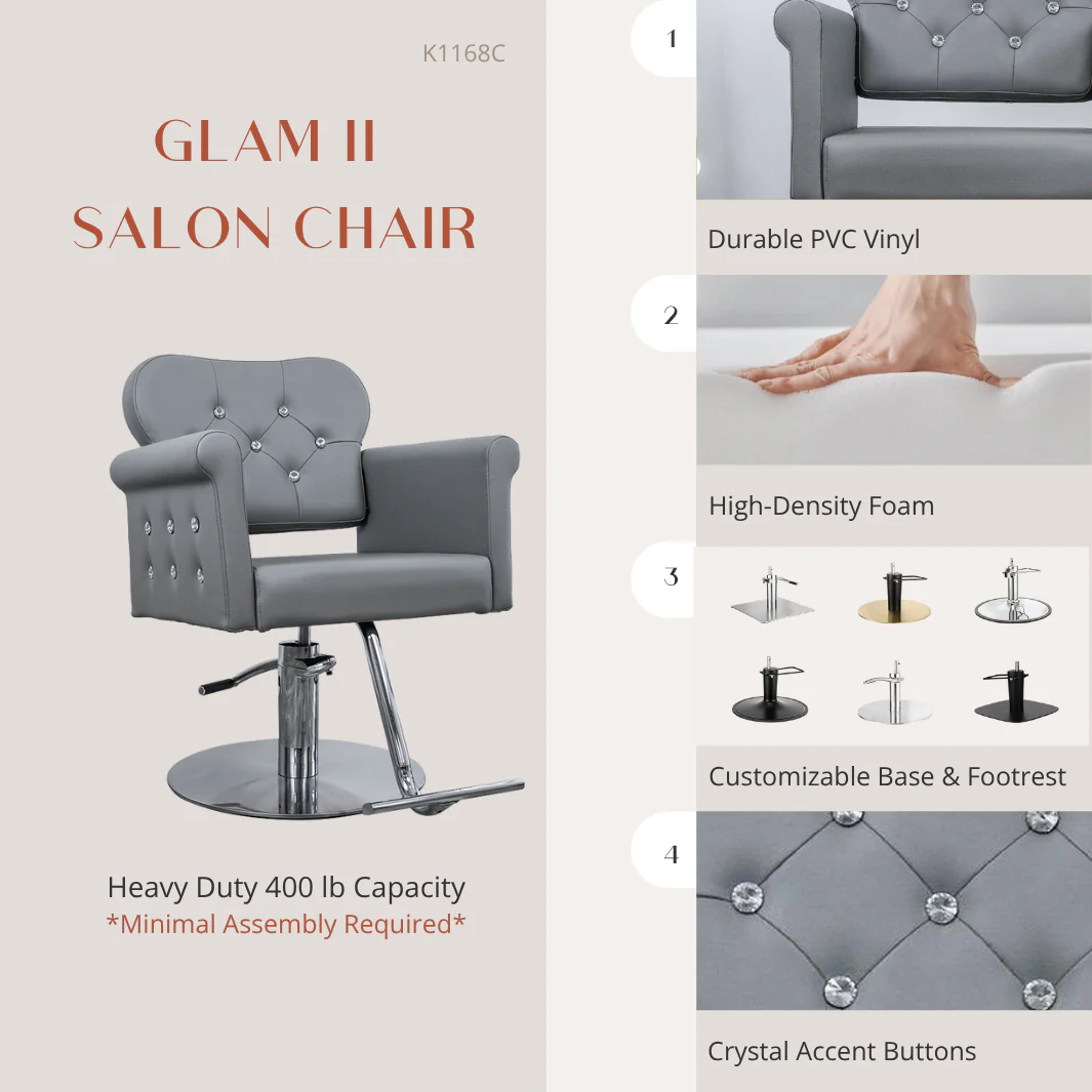 Glam II Salon Chair - Image 102