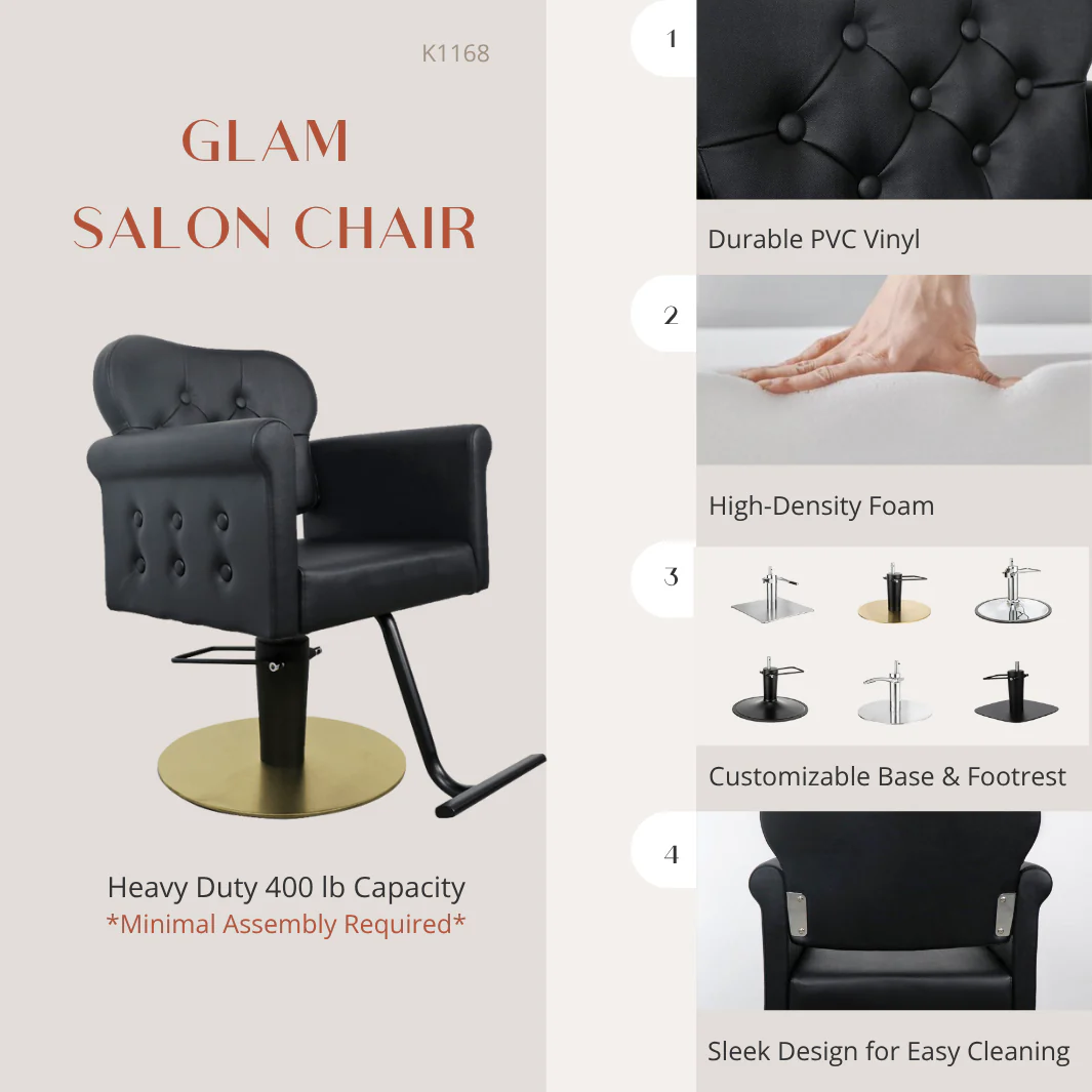 Glam Salon Chair - Image 3