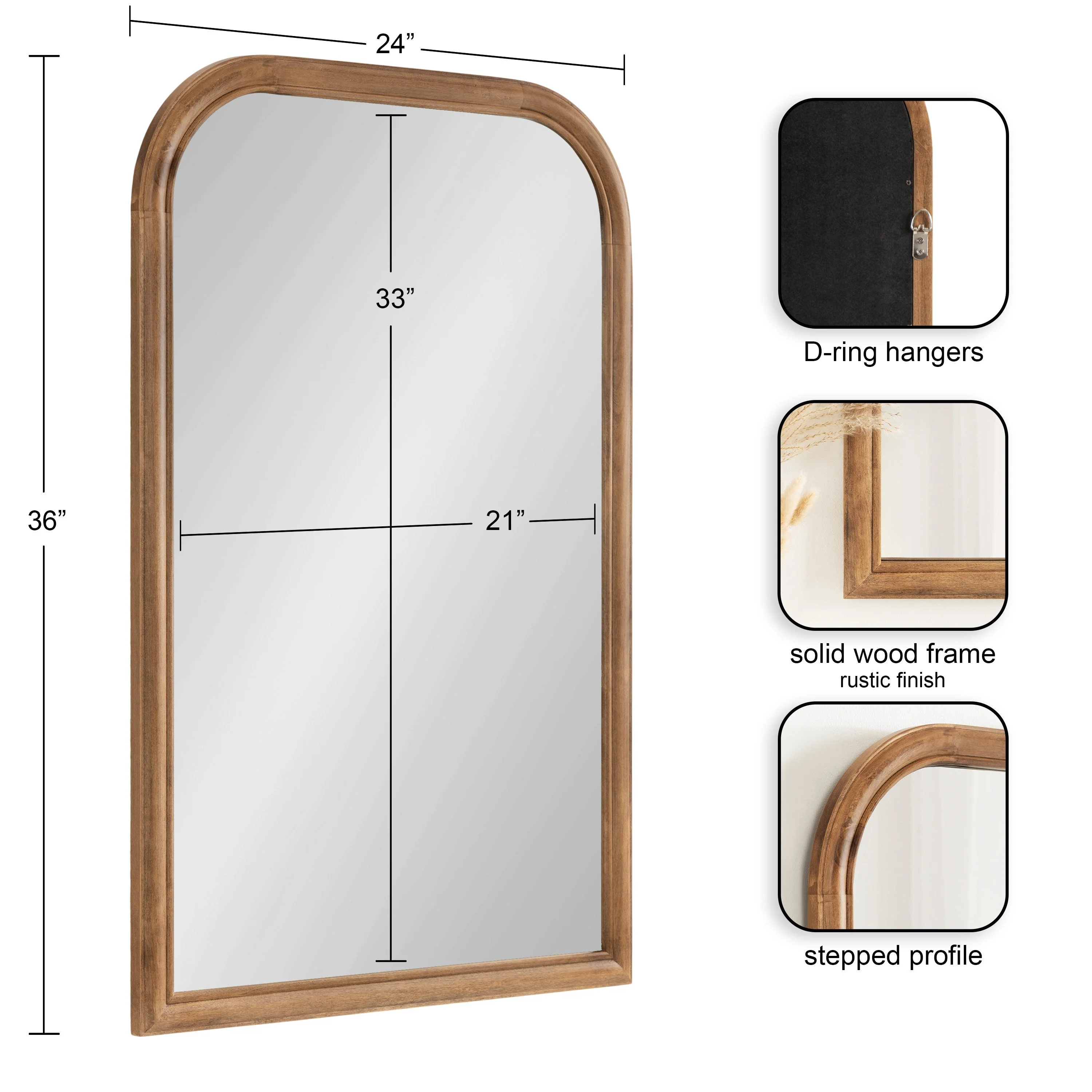 Glenby Arch Wall Mirror - Image 13