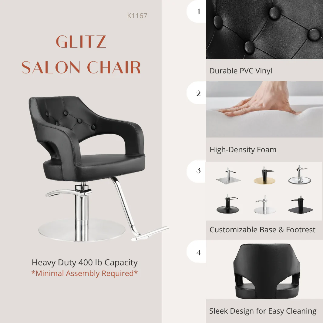 Glitz Salon Chair - Image 56