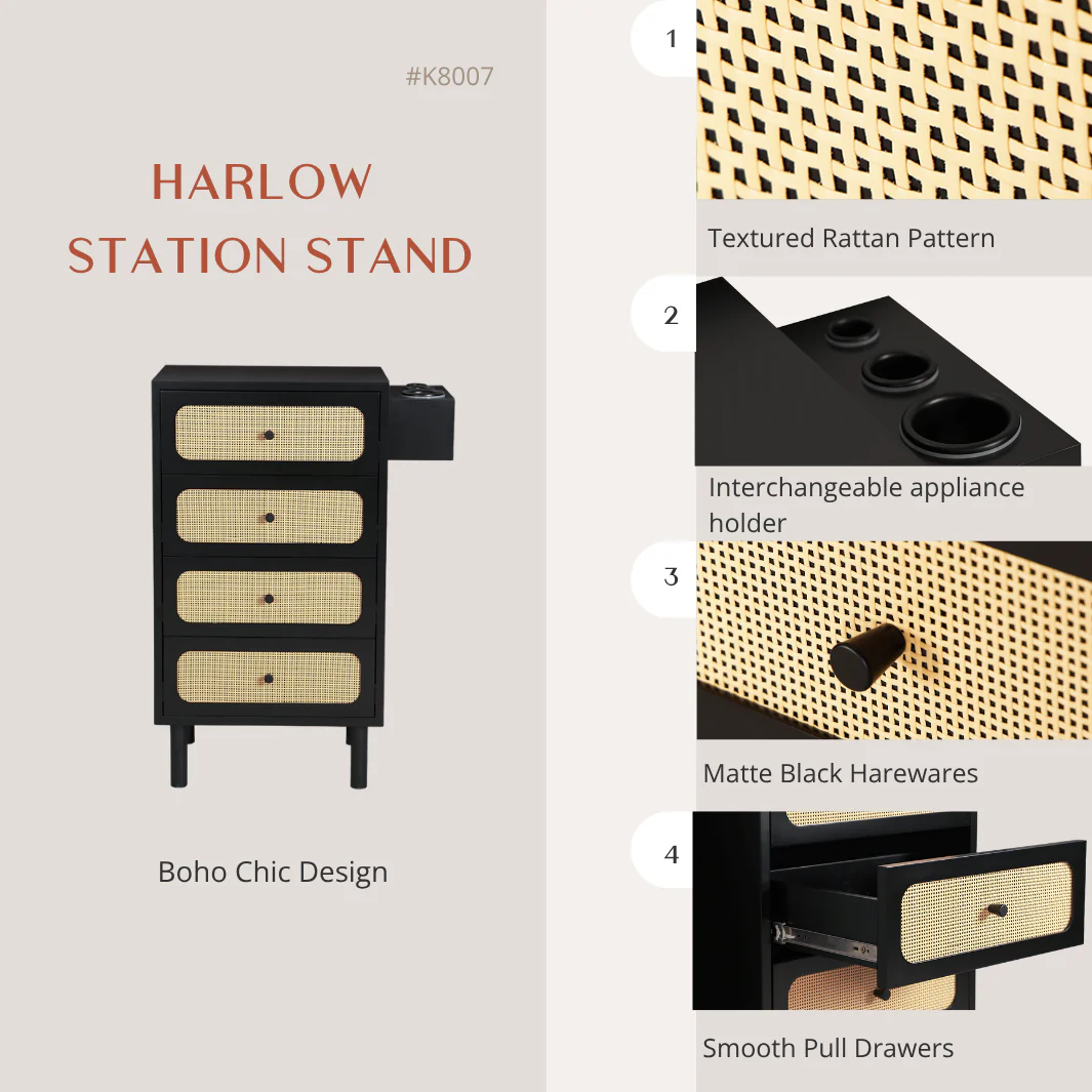 Harlow Salon Station Stand - 2pks - Image 3