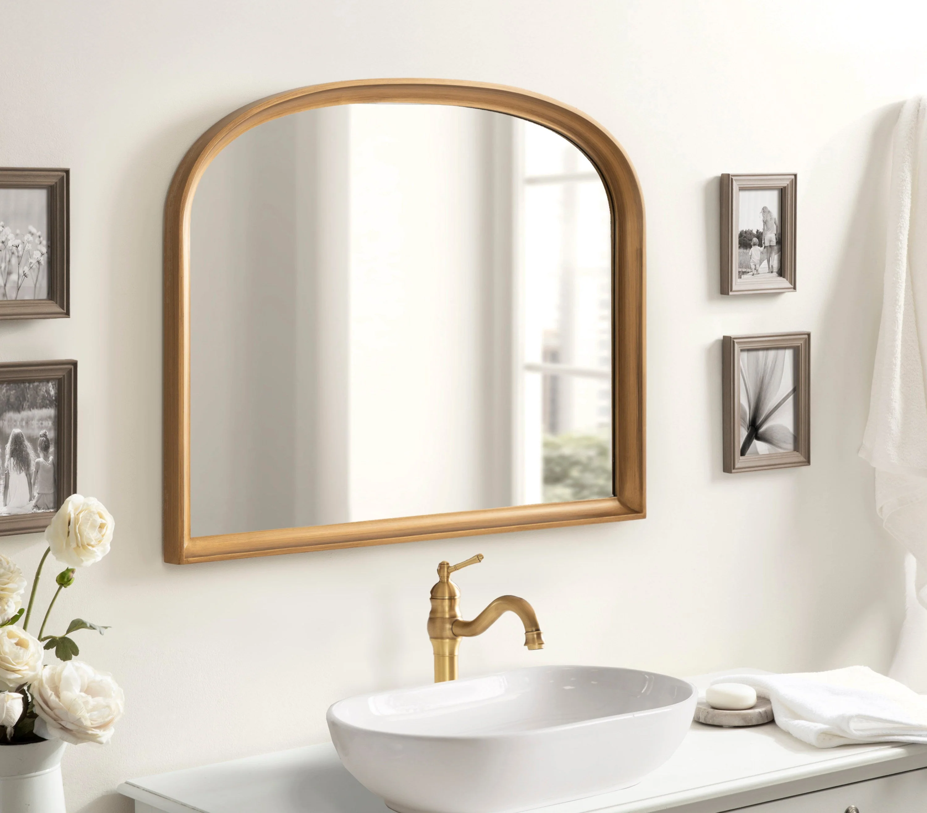Hatherleigh Basket Arch Wall Mirror - Image 9
