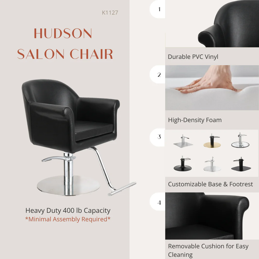 Hudson Salon Chair - Image 3