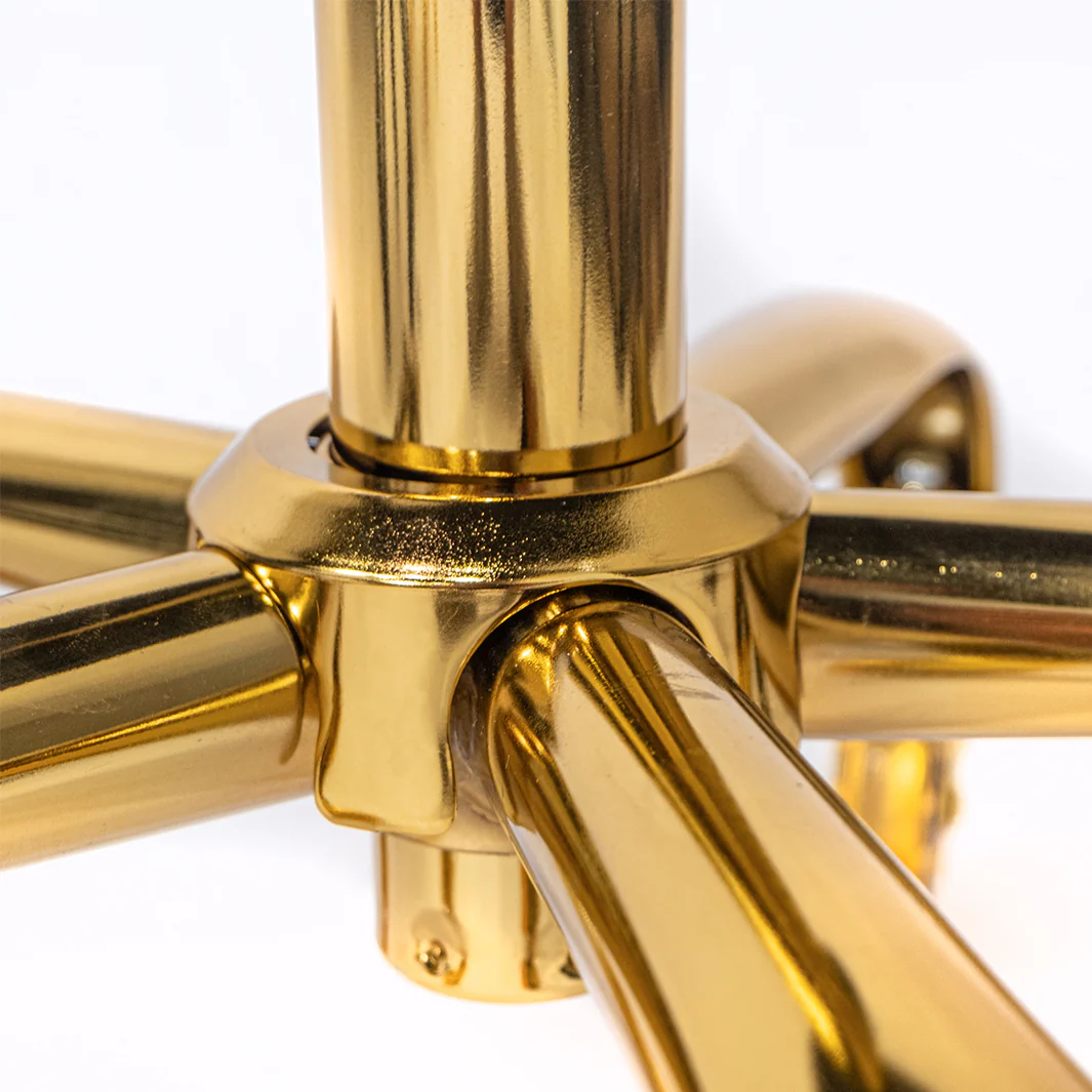 HUGO Pedicure Stool (GOLD Casters) - Image 5