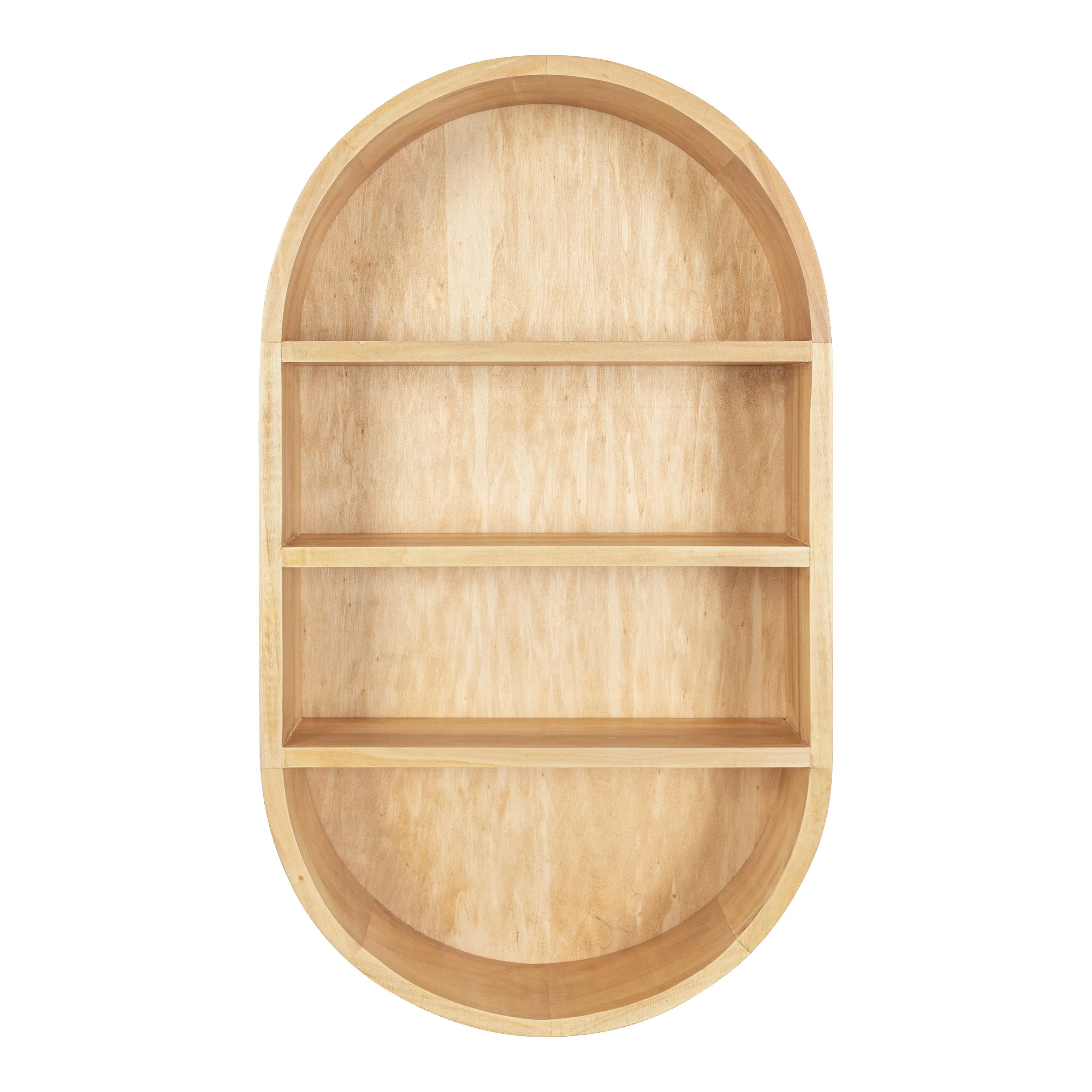 Hutton Wood Capsule Wall Shelf - Image 14