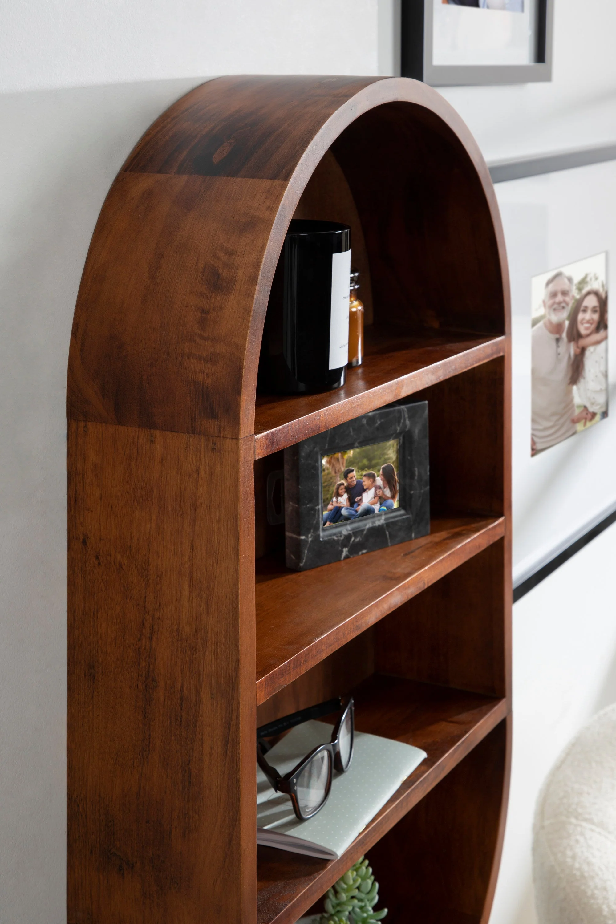 Hutton Wood Capsule Wall Shelf - Image 25