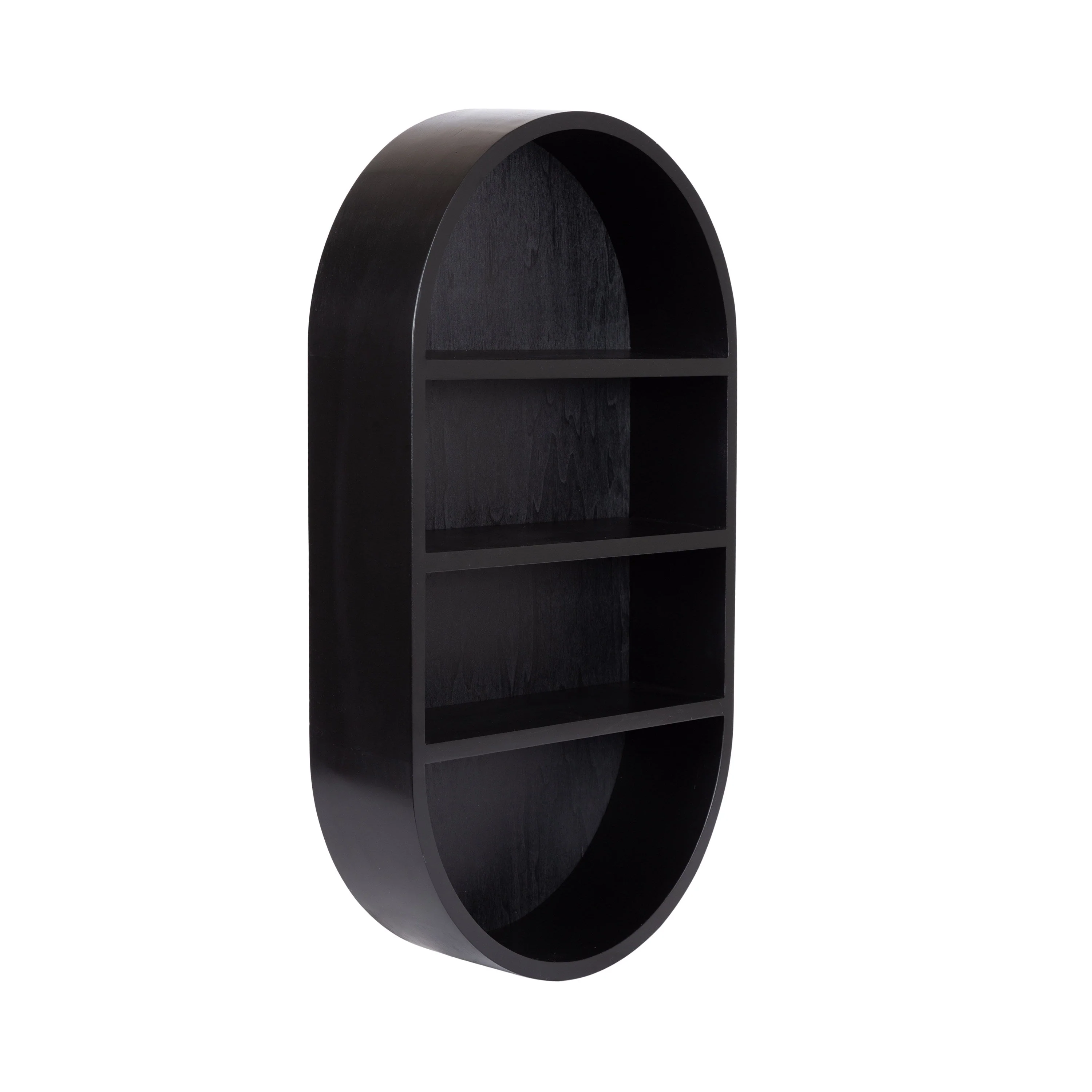 Hutton Wood Capsule Wall Shelf - Image 3