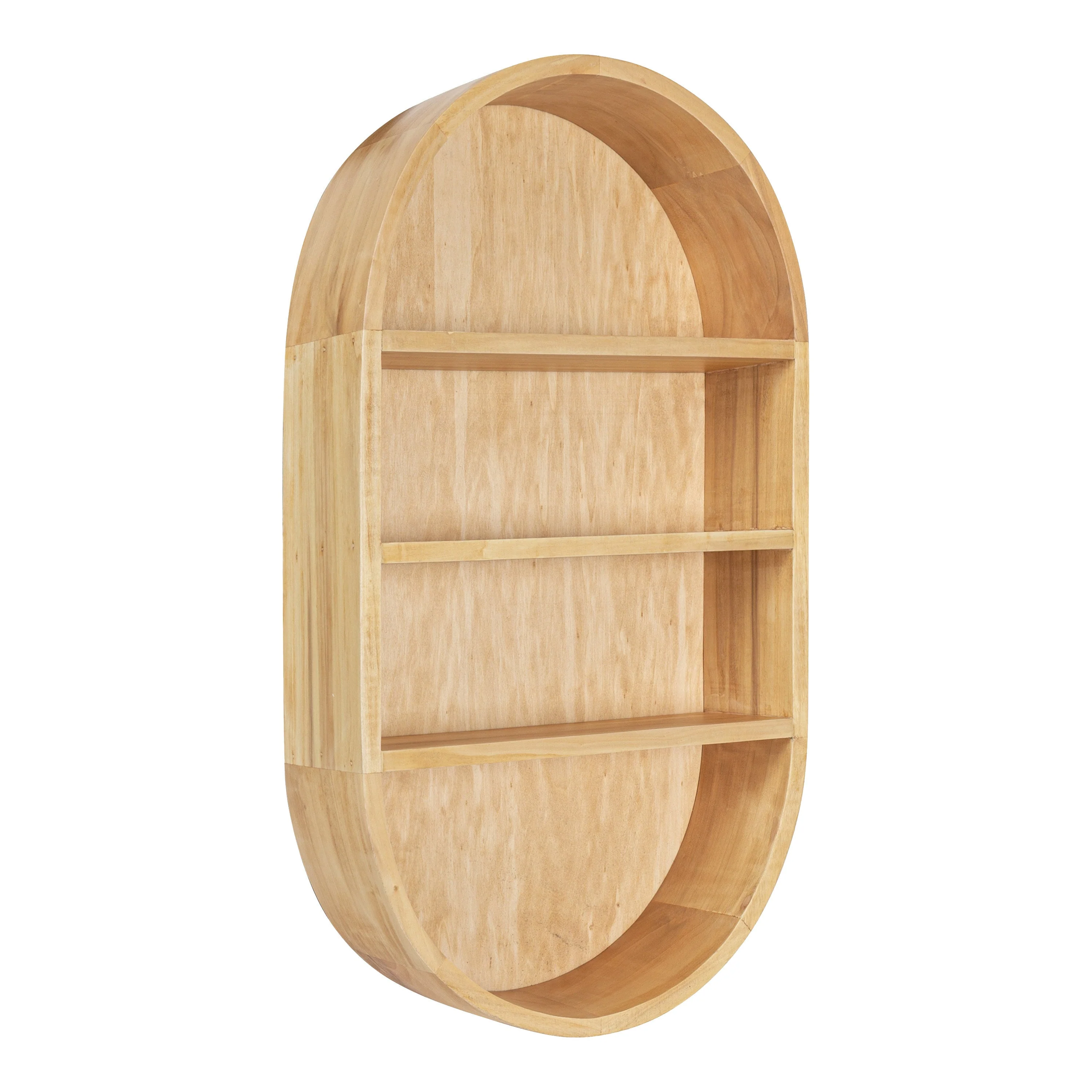 Hutton Wood Capsule Wall Shelf - Image 30