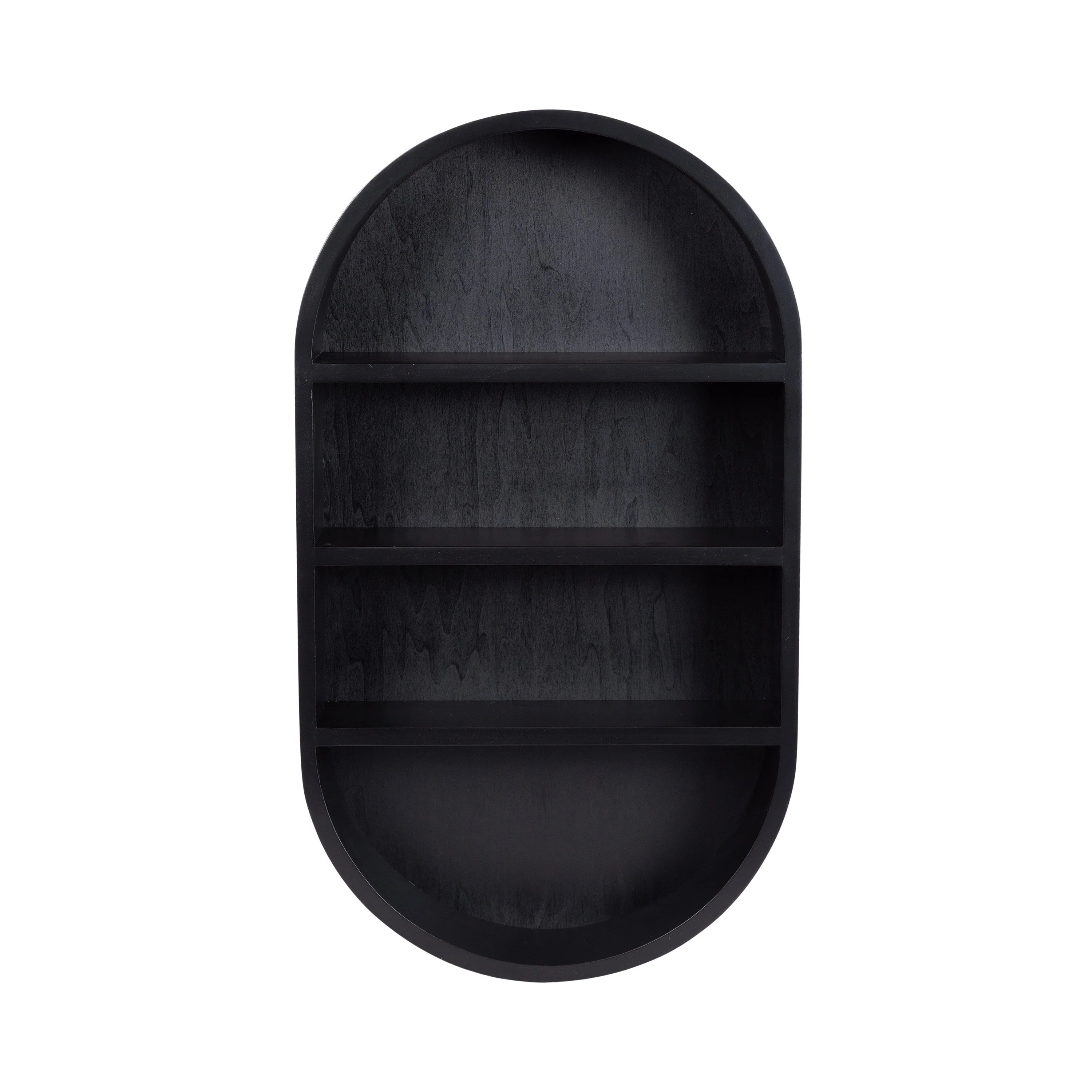 Hutton Wood Capsule Wall Shelf - Image 4