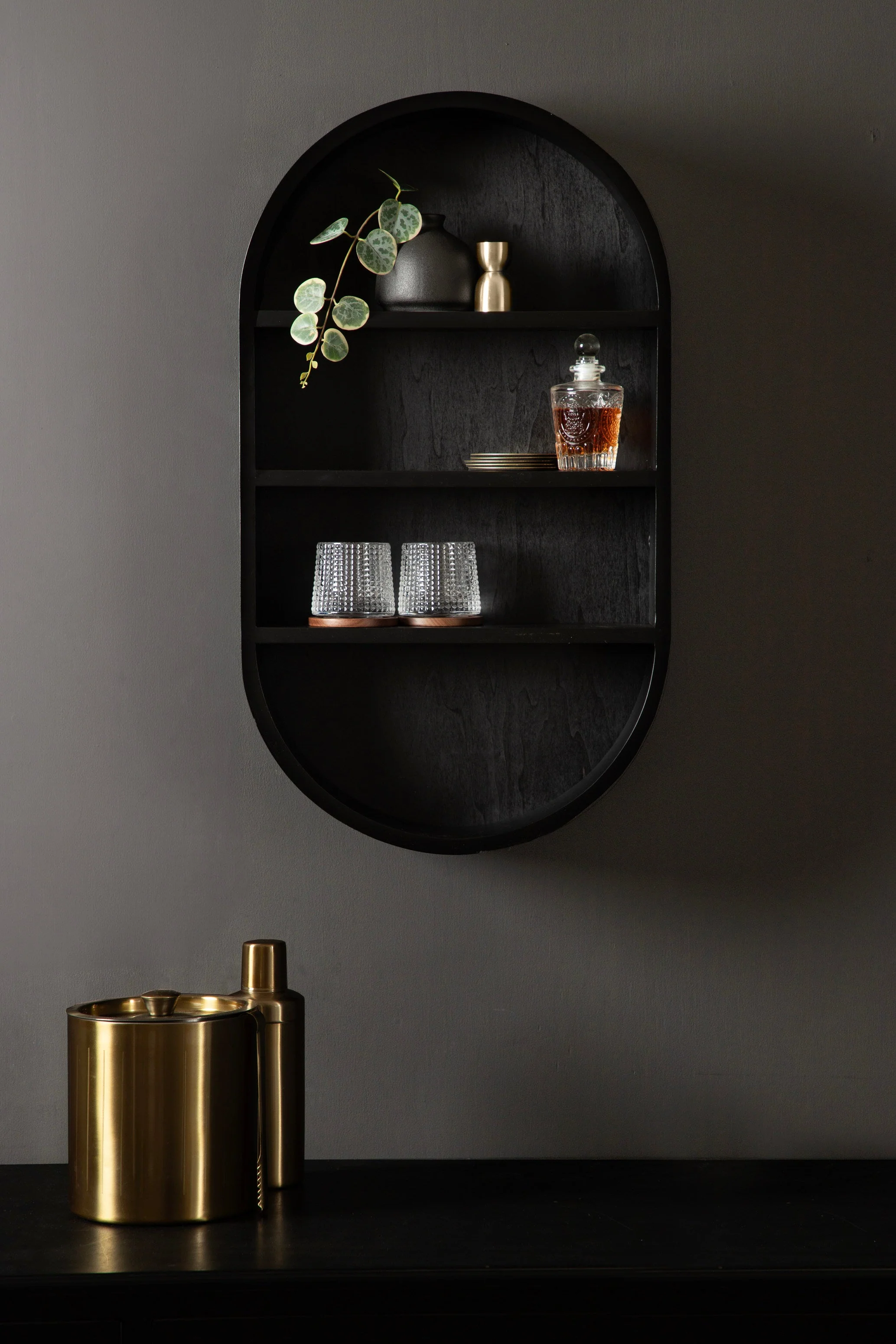 Hutton Wood Capsule Wall Shelf - Image 7