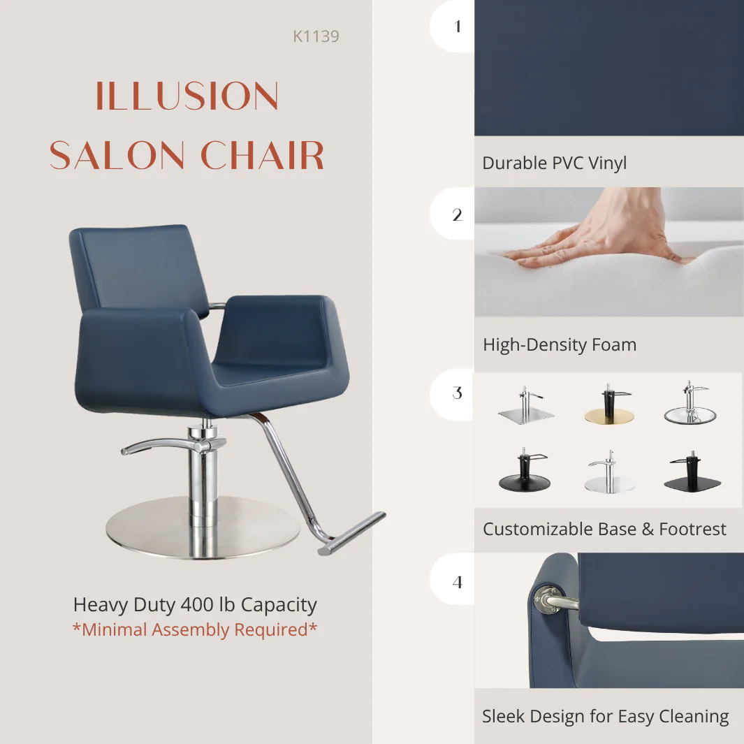 Illusion Salon Chair - Image 145