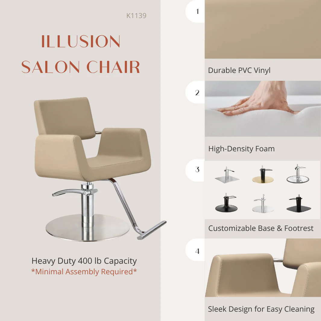 Illusion Salon Chair - Image 3