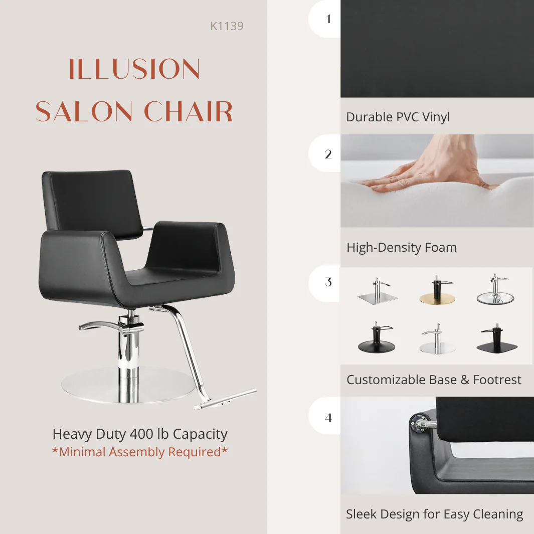Illusion Salon Chair - Image 9
