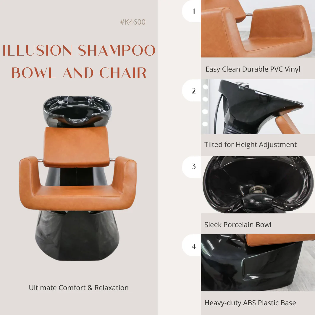 Illusion Shampoo Bowl and Chair - Image 13