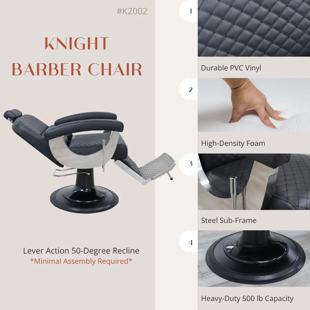 Knight Barber Chair - Image 3