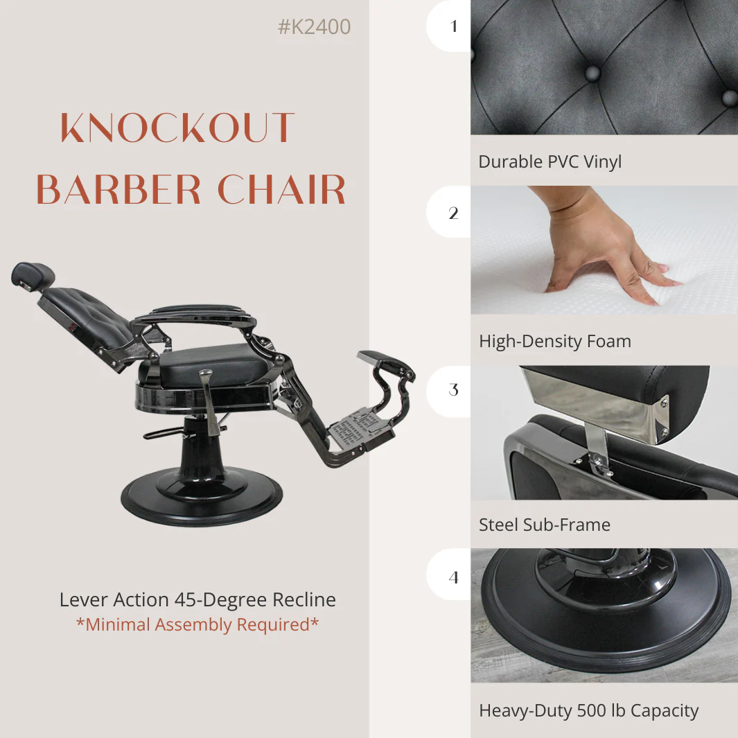 Knockout Barber Chair - Image 3