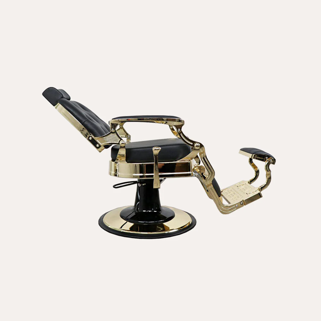 Knockout Gold Barber Chair - Image 2