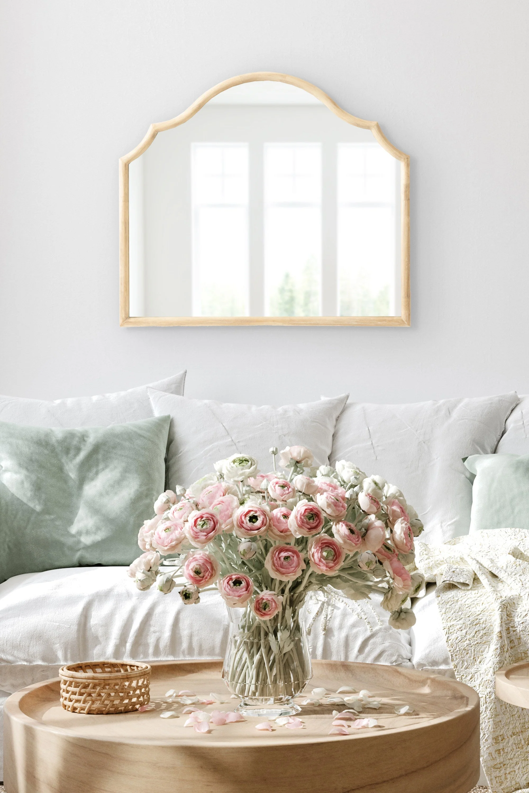 Leanna Wood Arched Mirror - Image 16
