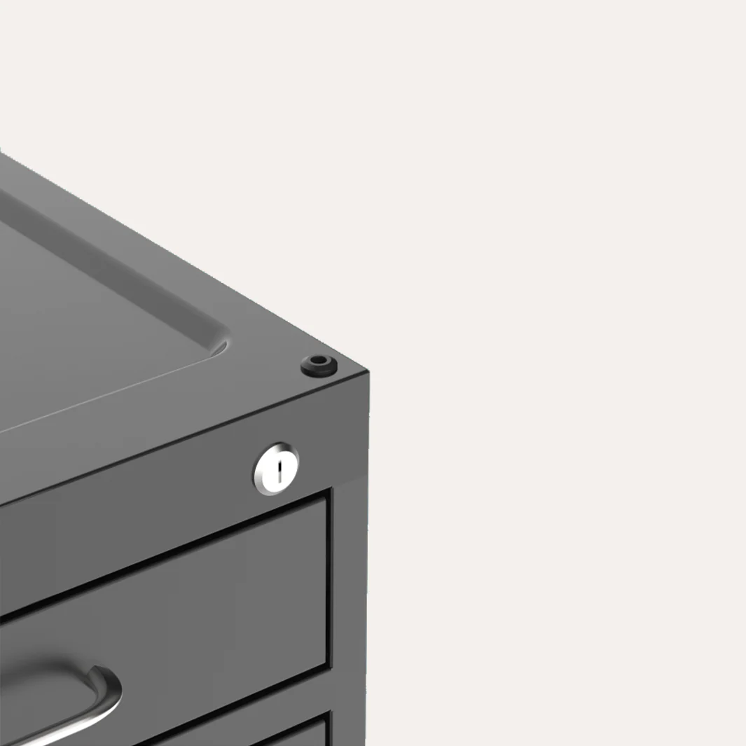 Lockable Metal Trolley - Image 6