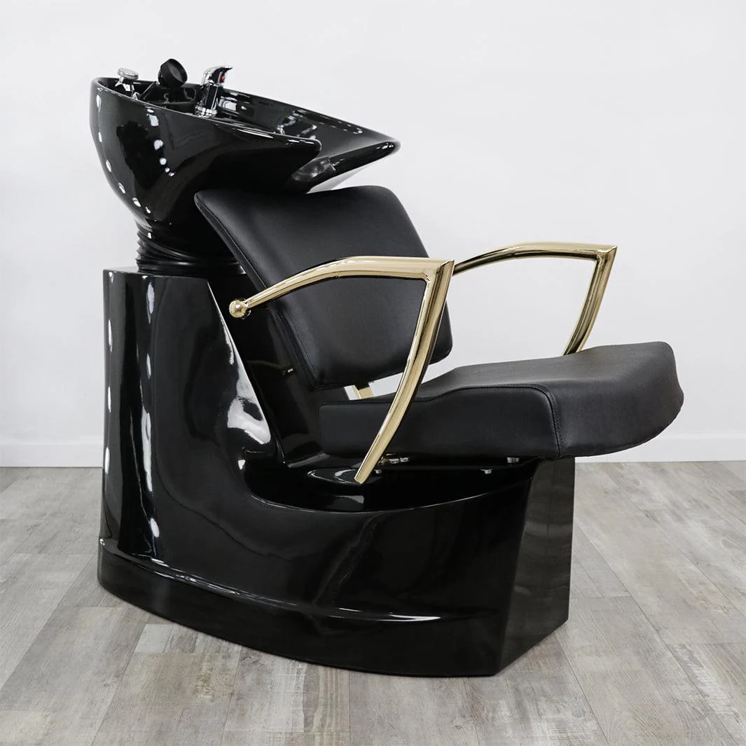 Manhattan Gold Shampoo Bowl and Chair - Image 5