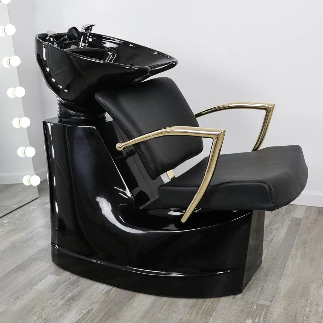 Manhattan Gold Shampoo Bowl and Chair - Image 8