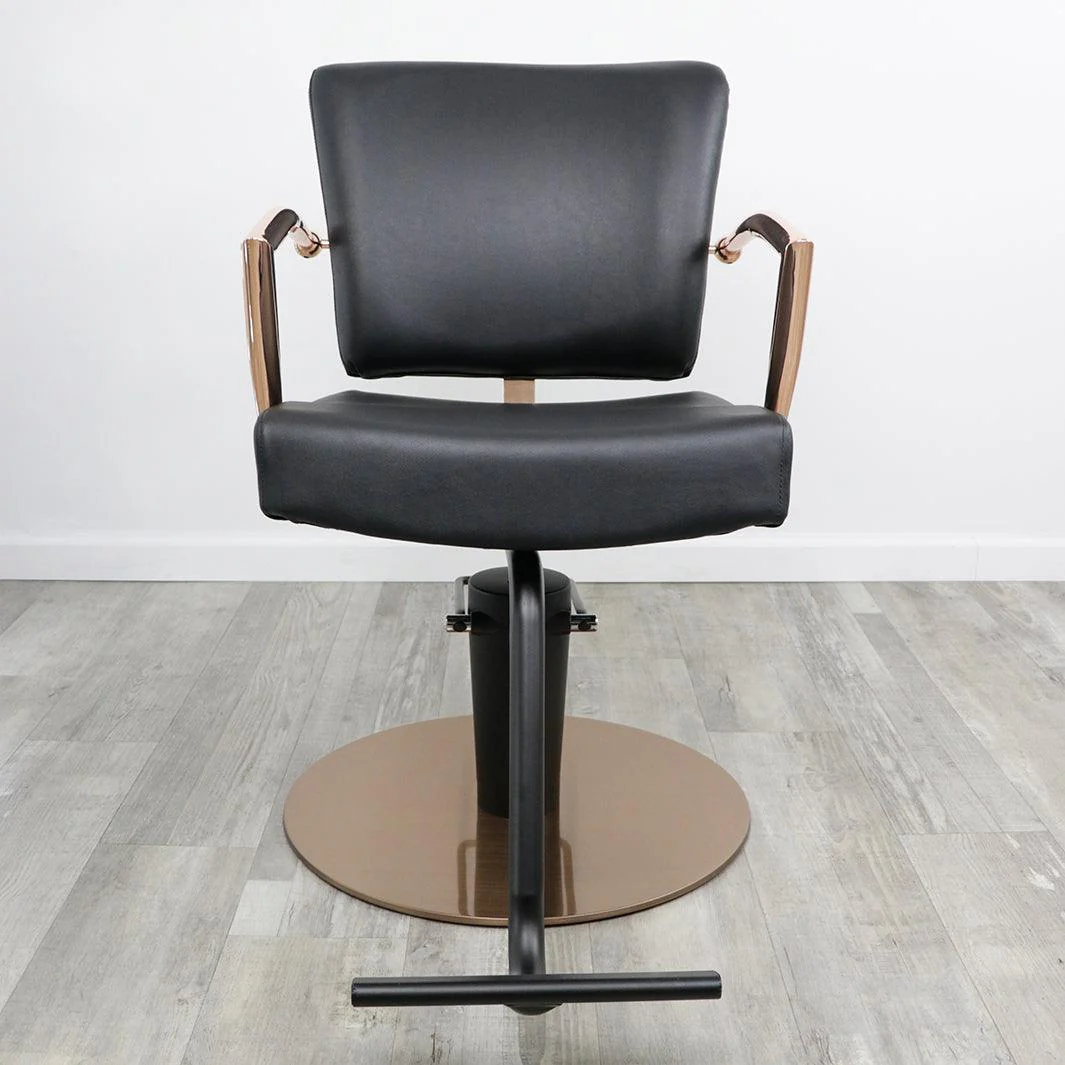 Manhattan Rose Gold Salon Chair - Image 11