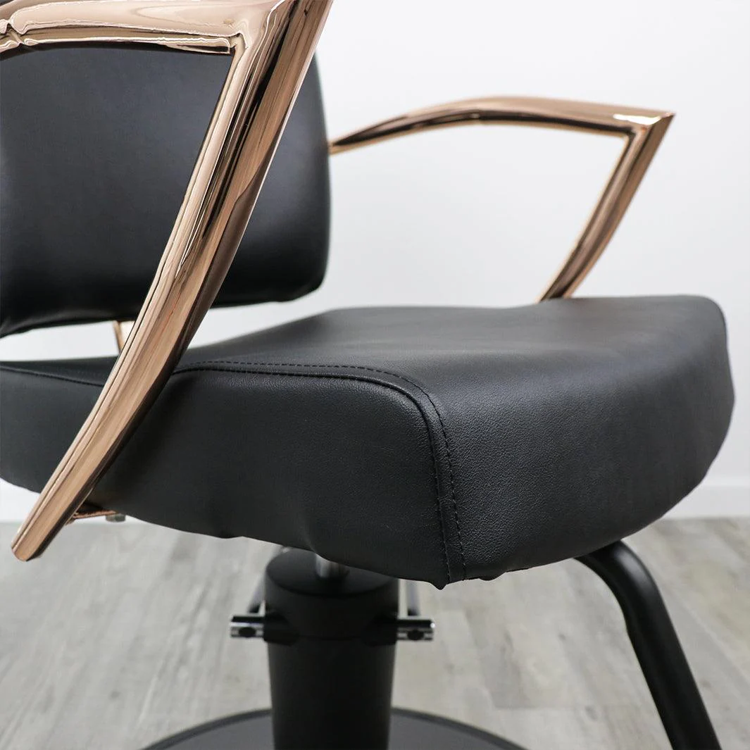 Manhattan Rose Gold Salon Chair - Image 13