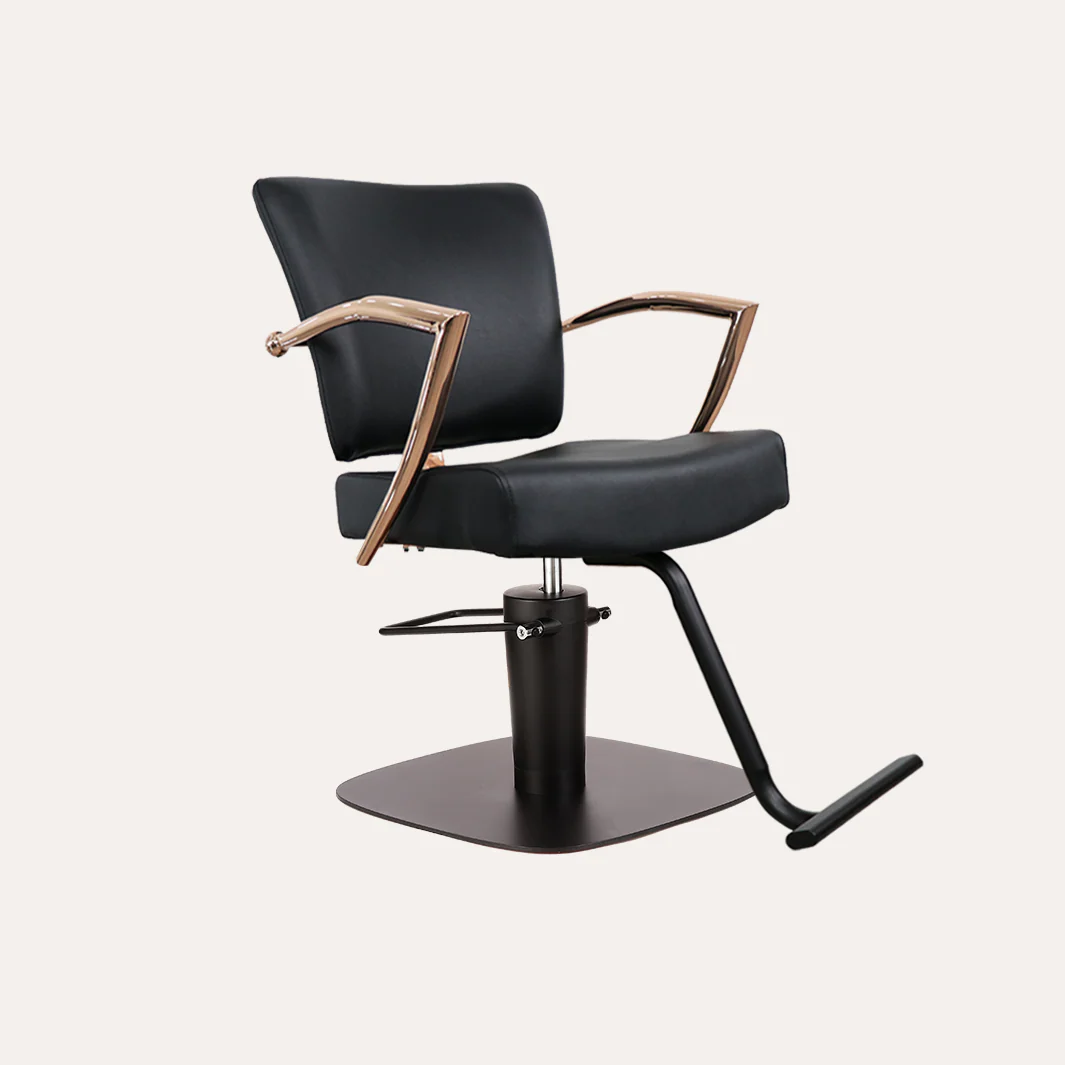 Manhattan Rose Gold Salon Chair - Image 14
