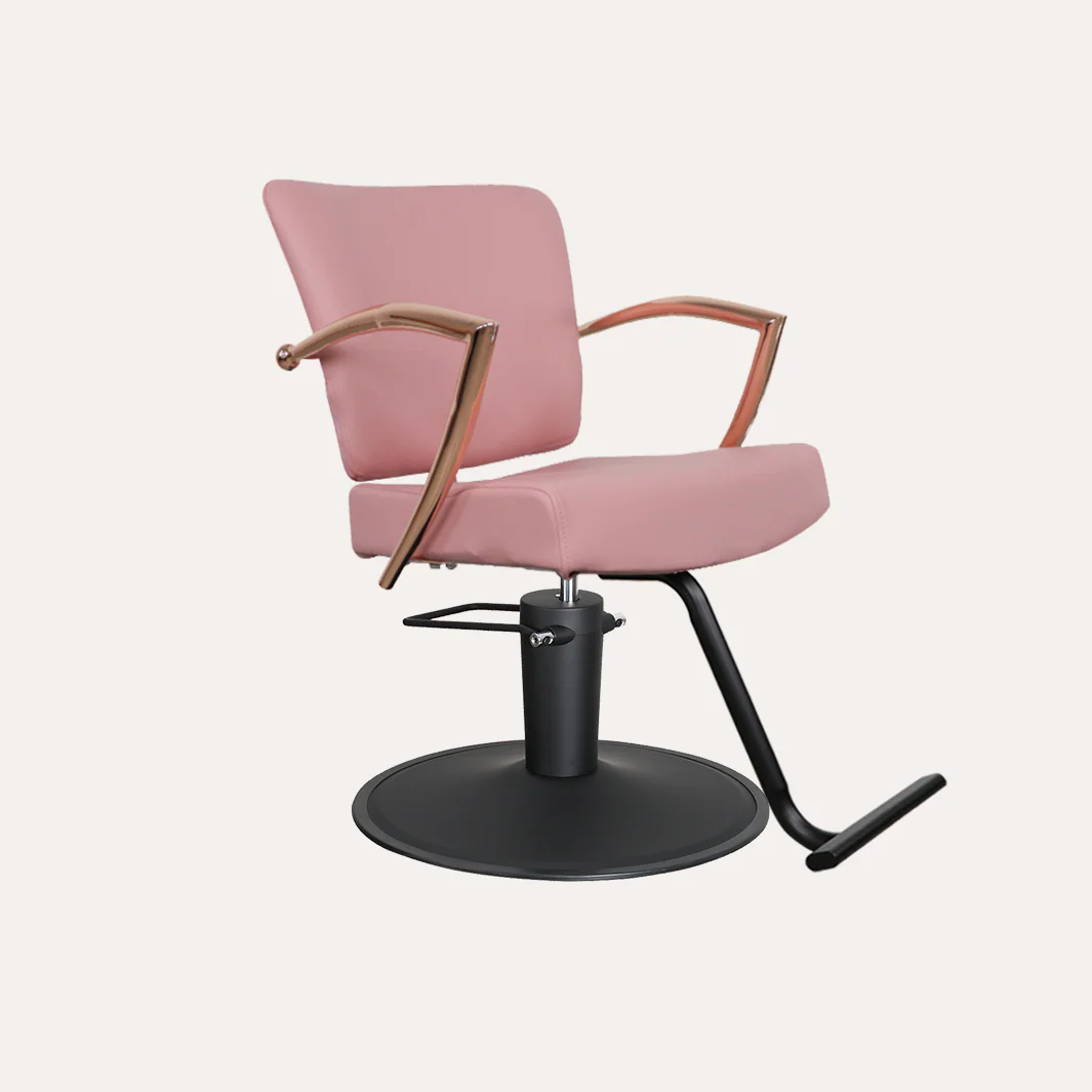 Manhattan Rose Gold Salon Chair - Image 16