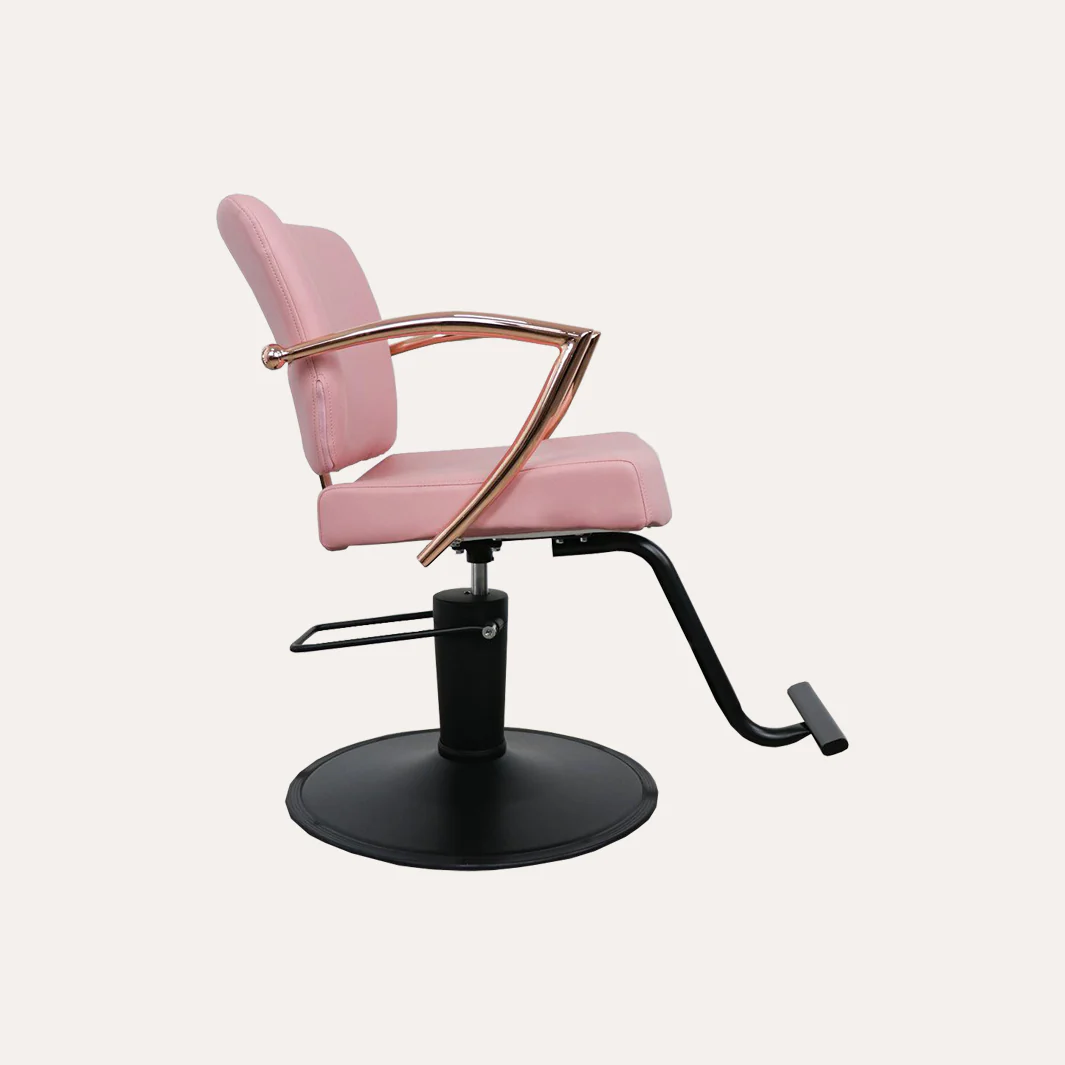 Manhattan Rose Gold Salon Chair - Image 17