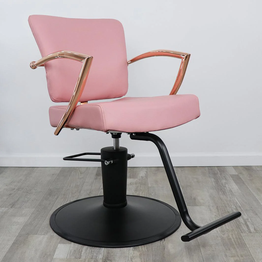 Manhattan Rose Gold Salon Chair - Image 20