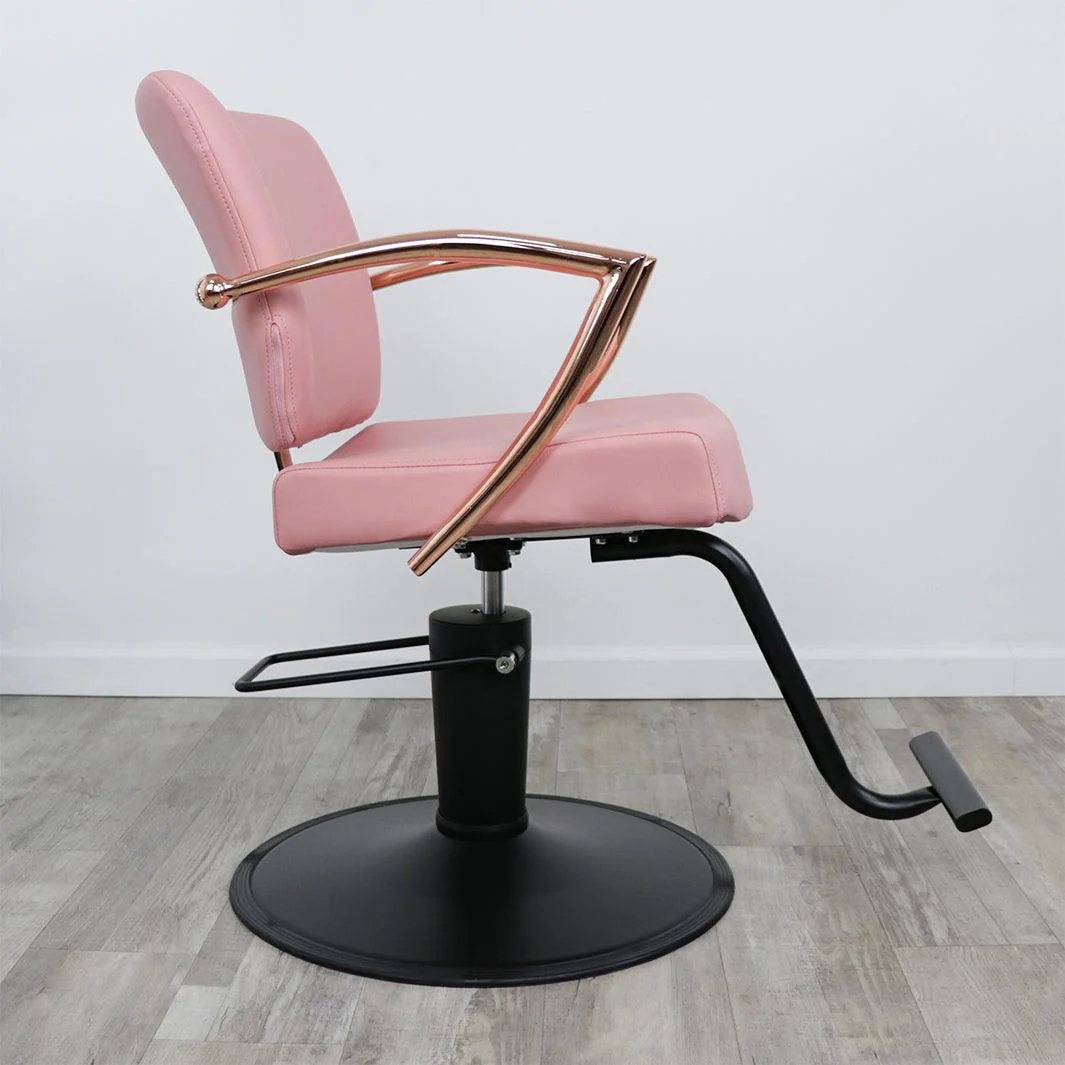Manhattan Rose Gold Salon Chair - Image 22