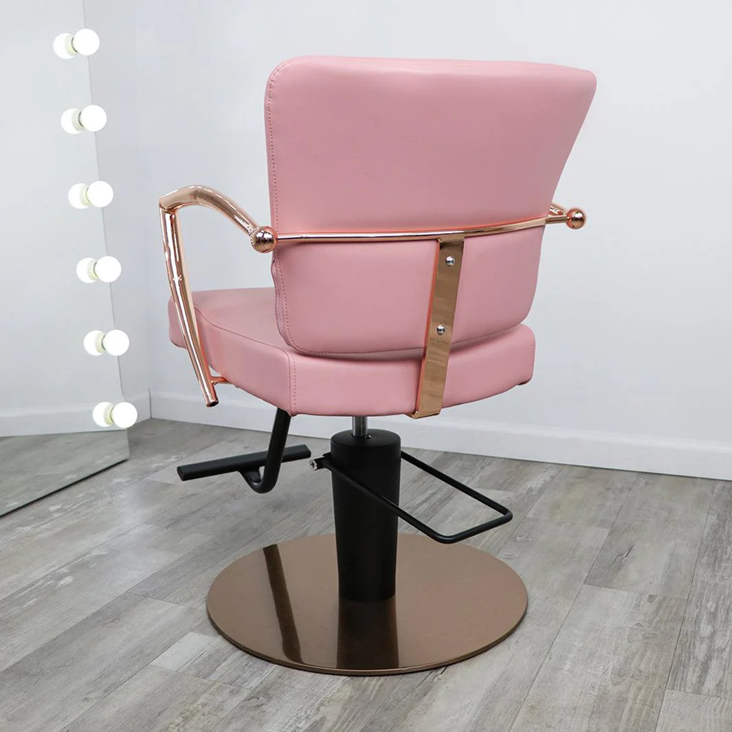Manhattan Rose Gold Salon Chair - Image 28
